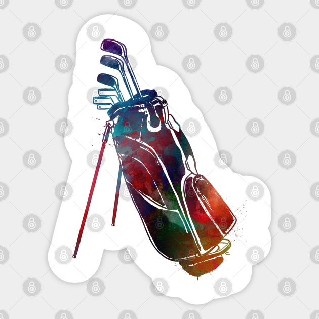 Golf player sport #golf #sport Sticker by JBJart